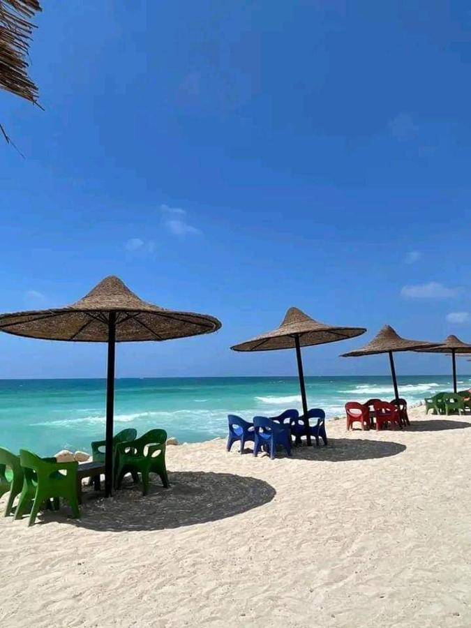 Panorama Apartment With A Charming Sea View Near Alexandria And Burg Elarab Intl Airport With Free Wifi شقة باطلالة ساحرة على البحر اول الساحل الشمالي Exterior foto