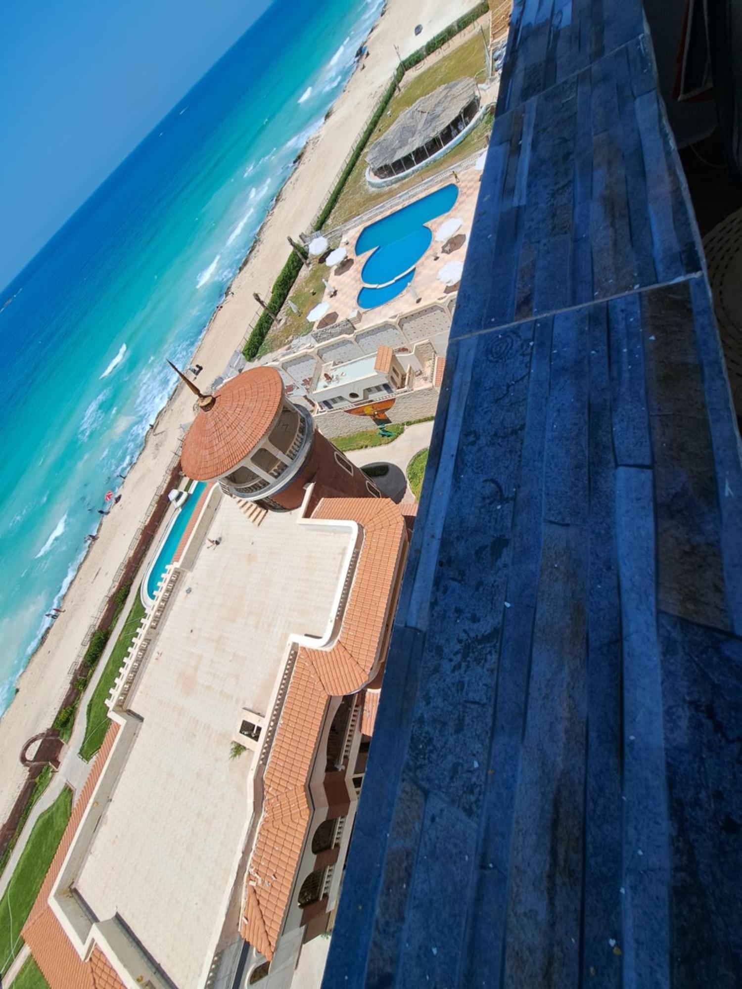 Panorama Apartment With A Charming Sea View Near Alexandria And Burg Elarab Intl Airport With Free Wifi شقة باطلالة ساحرة على البحر اول الساحل الشمالي Exterior foto