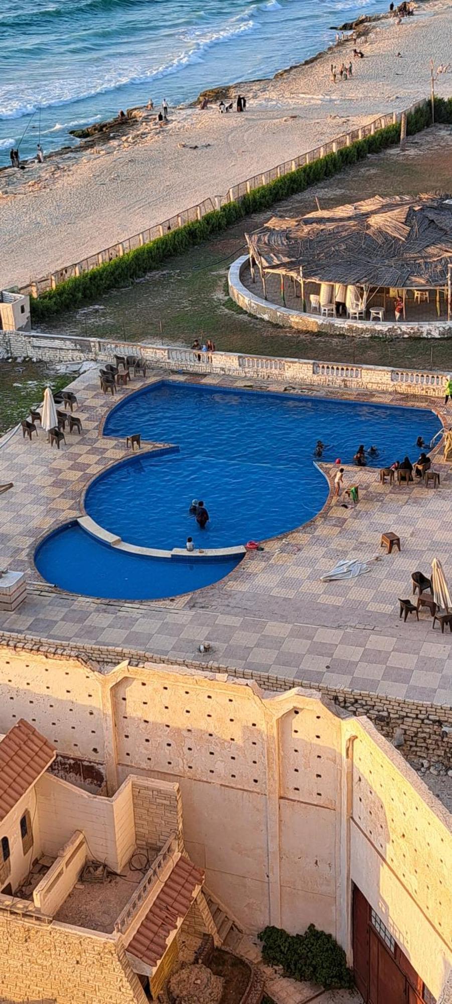 Panorama Apartment With A Charming Sea View Near Alexandria And Burg Elarab Intl Airport With Free Wifi شقة باطلالة ساحرة على البحر اول الساحل الشمالي Exterior foto